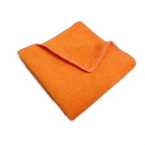 orange microfiber cloth size 40 x 40 cm at rs 40 in mumbai id