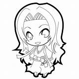 Chibi Lineart Line sketch template