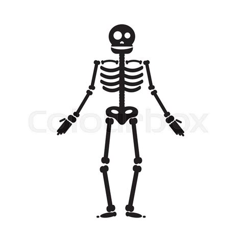 happy halloween skeleton illustration zombie from bones