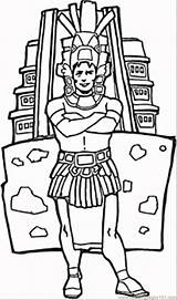 Inca Aztec Aztecs Azteca Civilization Mayan Aztecas Effortfulg Dioses Otros Coloringpages101 sketch template
