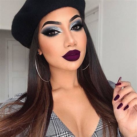 Pin By Stacy💋 ️💋bianca Blacy On Makeup Looks I Like Vampy Makeup