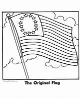Flag American Coloring Z31 Pages sketch template
