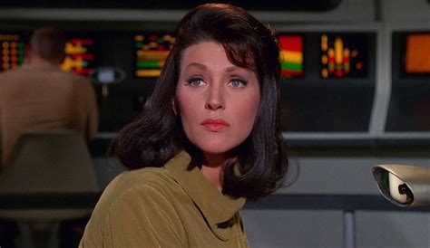 Star Trek The Cage Number One Majel Barrett  1000×580 With Images