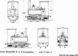 Locomotive Train Model Drawing Decauville Blueprints Steam Trains Feldbahn Gauge Narrow Engine 0t Scale Jim X06 Jf Album Rail Zelmeroz sketch template