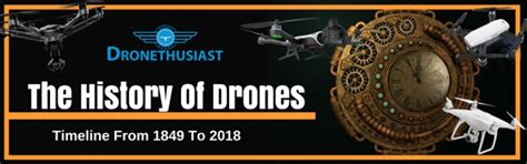 history  drones drone history timeline