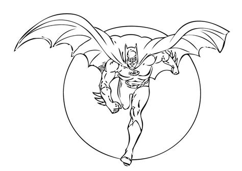 batman coloring page   cool funny