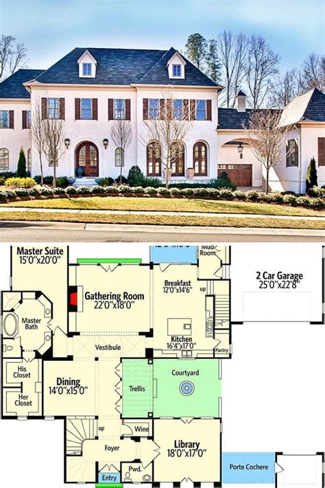 story french country house plans luxurious french country vrogue