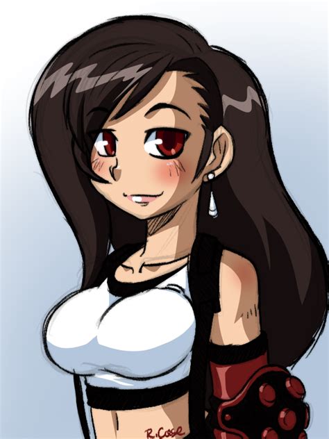 tifa by rongs1234 on deviantart