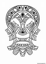 African Masque Coloriage Africain Masques Adults Imprimer Coloriages Colorier Adulti Justcolor Erwachsene Malbuch Congo Afrikaanse Maskers Kleurplaten Adultes Kleurplaat Voyages sketch template