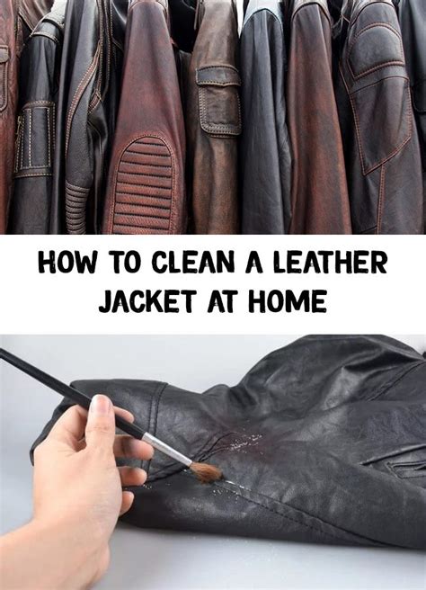 clean  leather jacket  home cleaning hacks deep cleaning