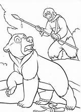 Coloring Hunter Brother Bear Big sketch template