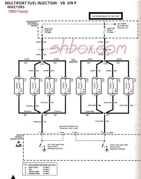injector wiring schematic request lslt forum lt ls camaro firebird trans  engine