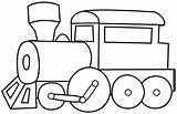 Train Coloring Pages Kids Printable Colouring Easy Sheets Drawing Cars sketch template