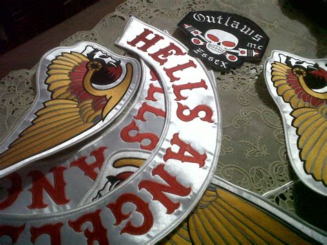 image detail  motorcycle club hells angels patch ad  addoway motorcycles