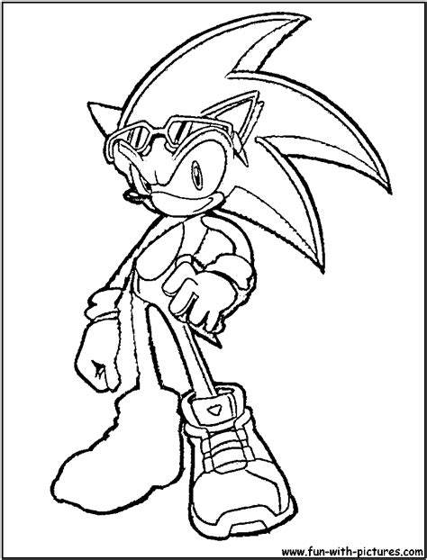 sonic  color sonic  hedgehog kids coloring pages