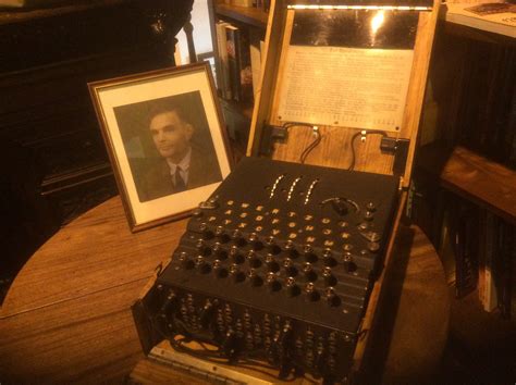 enigma machine  brought  life  manchester