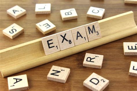 exam   charge creative commons wooden tile image