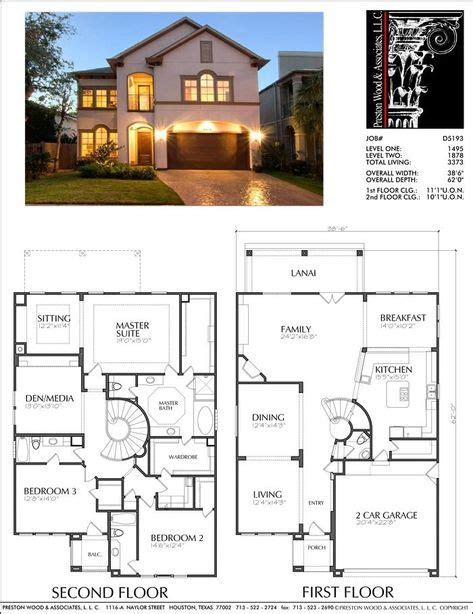 story house plan  house blueprints dream house plans house layout plans