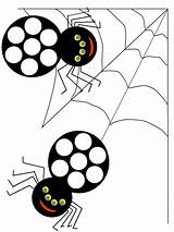 Dauber Bingo Gommettes Spiders Attività Daubers Araignée Circles Pom Ragnetti Themed Dltk Poms Coloriages Imprimer Activités Feuilles Hésitez Formes Vos sketch template