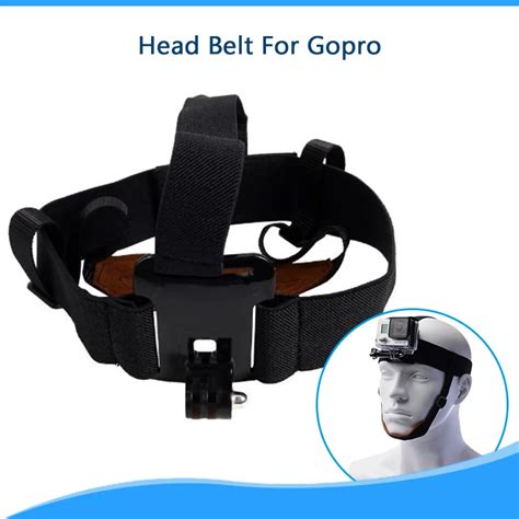 gopro accessories adjustable camera elastic belt chin strap head mount  gopro hero