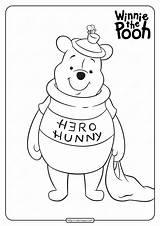 Pooh Coloringoo sketch template