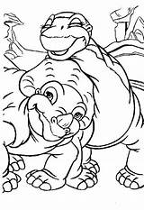 Land Coloring Time Before Foot Little Cera Pages Dinosaur Colouring Family Choose Board Kids sketch template