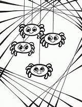Coloring Pages Spider Scary Spiders Popular sketch template