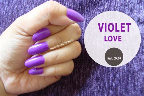 violet nail violet nails nail colors nail designs beauty purple