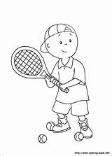 Tennis Coloring Pages Color Kids Printable sketch template