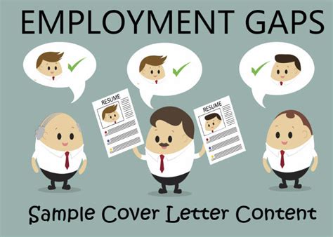 sample cover letter content  explains employment gaps