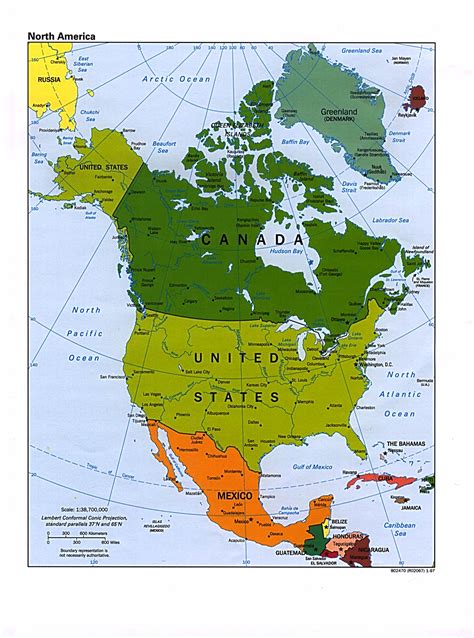 maps  north america