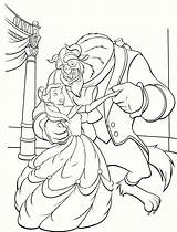 Beast Coloring Beauty Pages Belle Princess Disney Dancing Printable Sheets Colouring Color Print Cartoon Dance Recommended Choose Board Parentune Coloriage sketch template