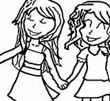Shaking Hands Coloring Girls Gif Coloringcrew Colorear Clipart Pages sketch template