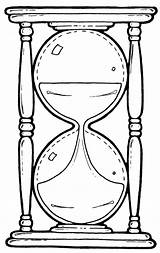 Reloj Hourglass Relojes Tipos Niñas sketch template