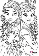 Bubakids Sheets Colorare Elsa Coloriage Malvorlagen Herfamily Resolutions Bellow sketch template
