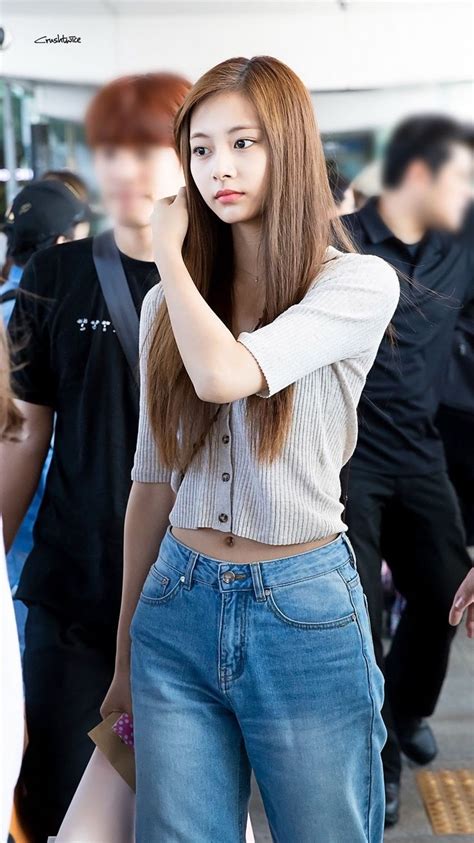 Twice Tzuyu 190616 Bkk Icn Airport Ropa Kpop Moda De