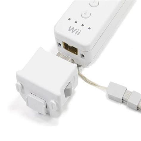 white motion  adapter sensor  wii wii  remote controller video games cables adapters
