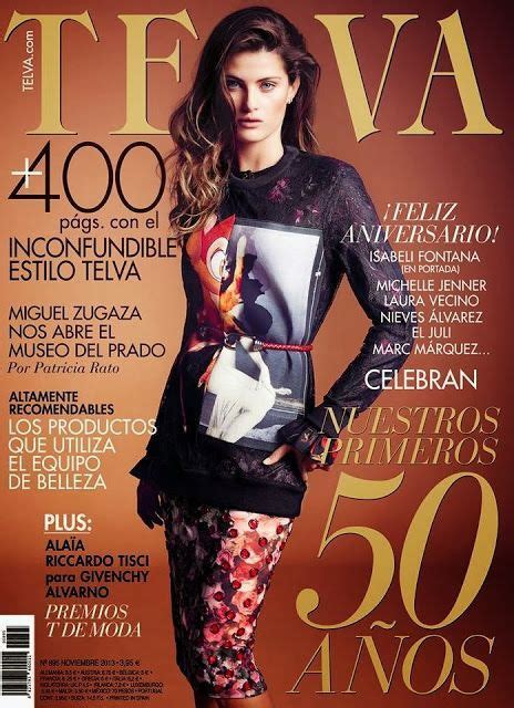 Telva Magazine [spain] November 2013 Isabeli Fontana