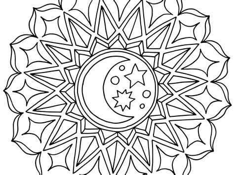 printable islamic patterns coloring pages islamic geometric patterns