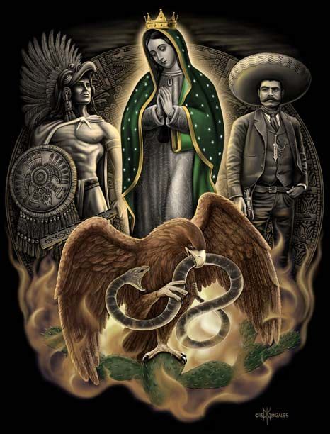 La Reina Obras De Arte Mexicano Arte Chicano Arte Azteca