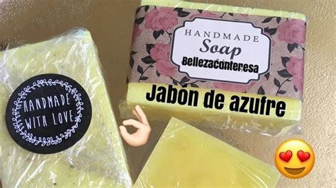 para que sirve el jabon azufre conoce los beneficios del jabon de