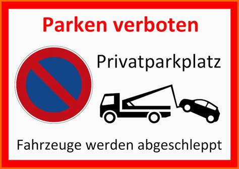 unvergesslich parken verboten schild zum ausdrucken word kostenlos