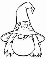 Witch Coloring Pages Printable Hat Halloween Color Face Witches Sheets Print Kids Mandala Google Scary Colouring Drawing Adults Witchcraft Getdrawings sketch template