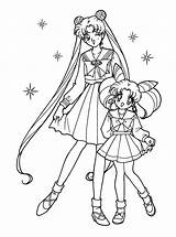 Sailor Moon Coloring Pages Printable Kids sketch template