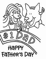 Coloring Pages Dad Father Fathers Crayola Au No1 sketch template