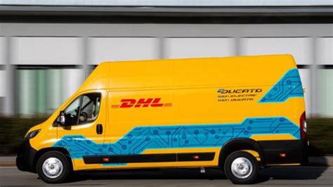 dhl express partners  fiat  electrify  mile delivery