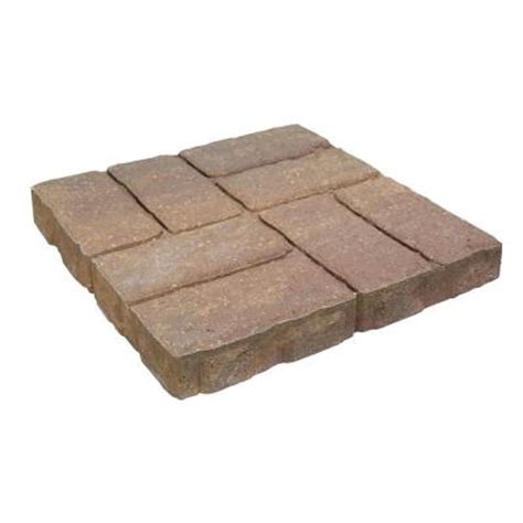 oldcastle weathered brick      concrete patio stone pallet