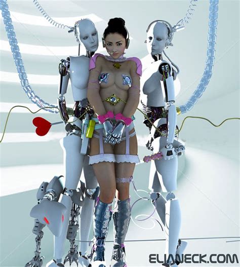 Robot Sci Fi Cg Character By Eliane 6 Concept Art