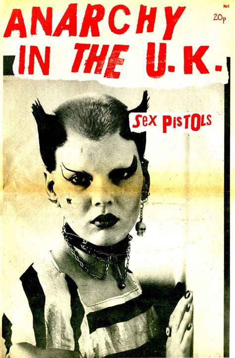 anarchy in the uk issue 1 1976 punk poster punk