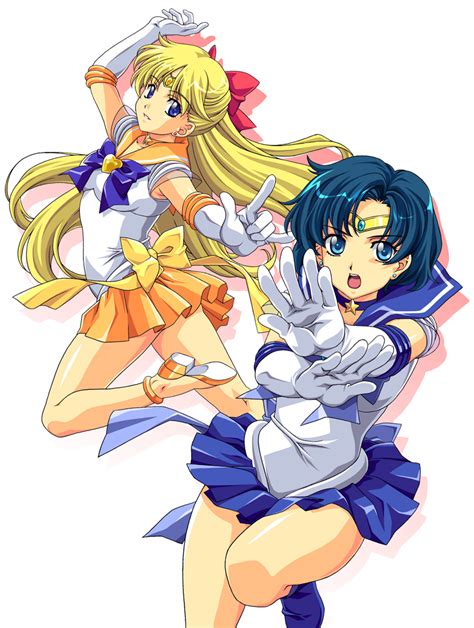 Mizuno Ami Aino Minako Sailor Mercury Sailor Venus